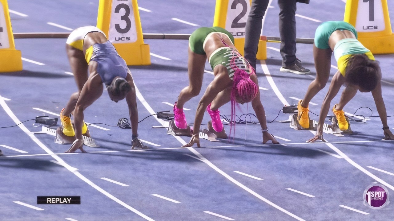 The Women's 100m Shericka Jackson DESTROYS a World-Class Field
