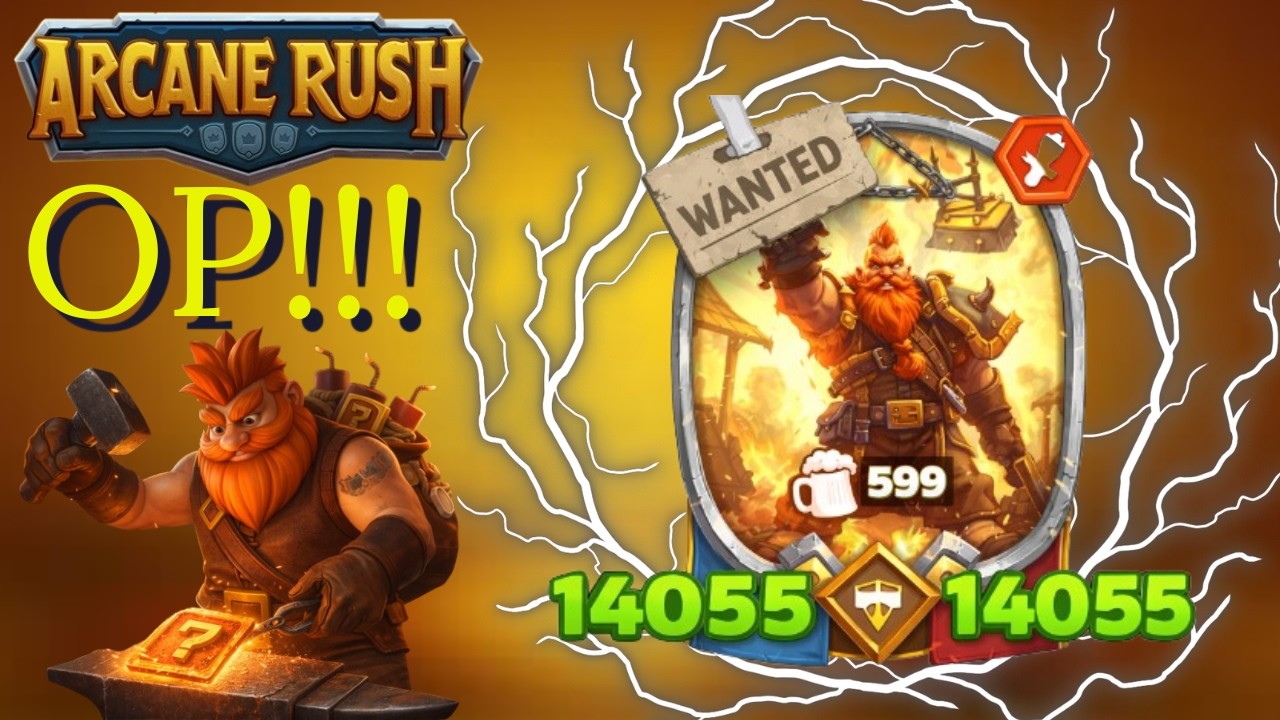 ¿ES ESTO LEGAL? 😱 14055 / 14055 CON ENANOS | Arcane Rush