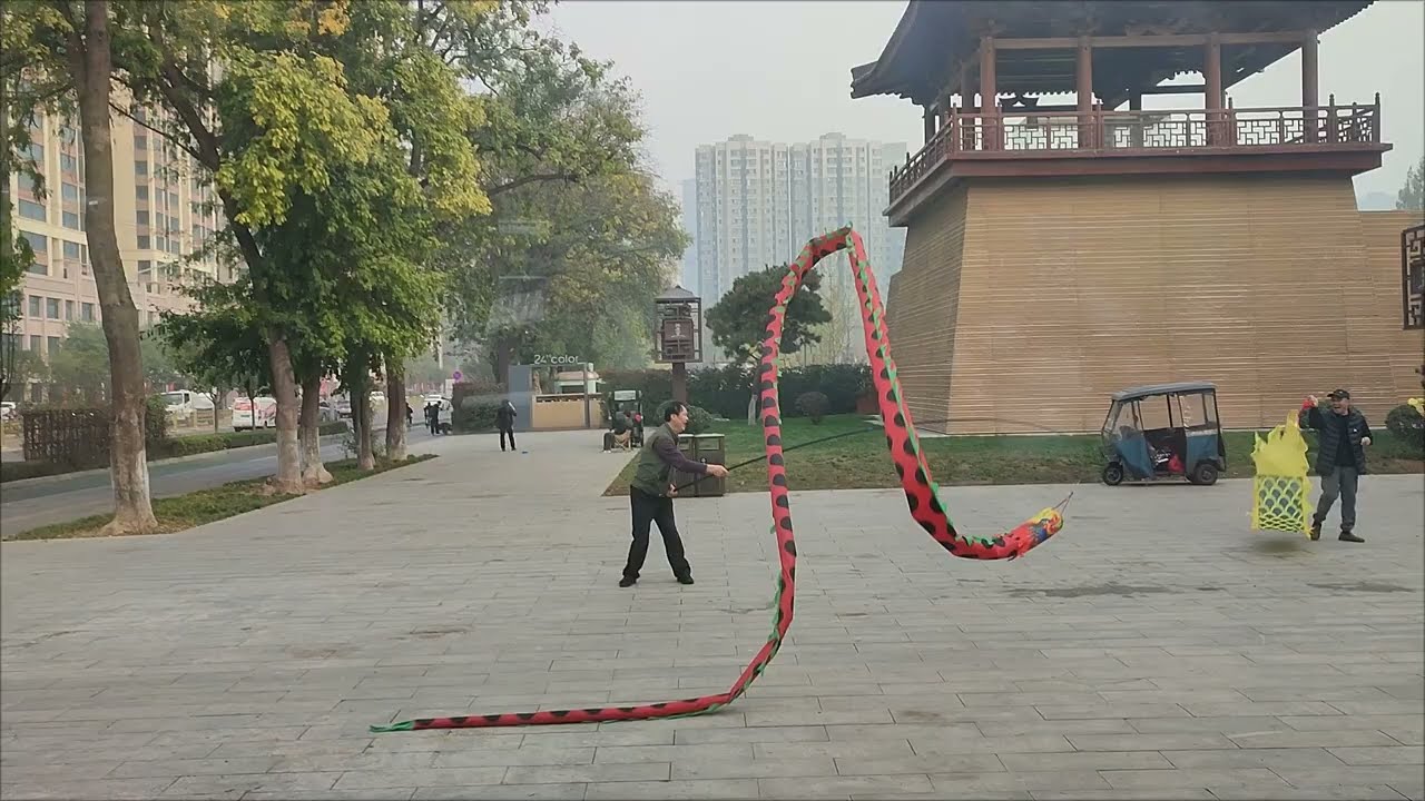 중국서안(11)    서안성벽 그리고 거리풍경