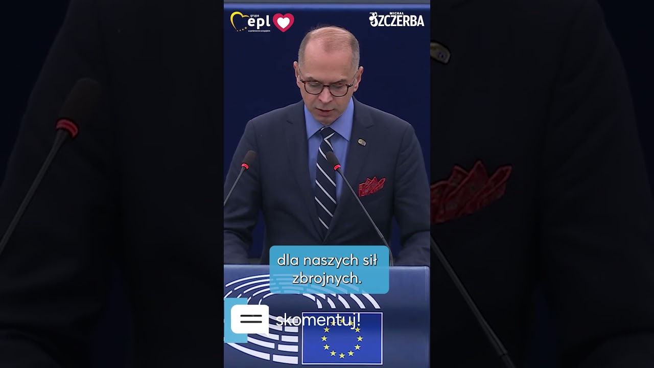 Michał Szczerba: Pieniądze z SAFE rozwiną polskie zdolności antydronowe, Strasburg, 22.01.2026