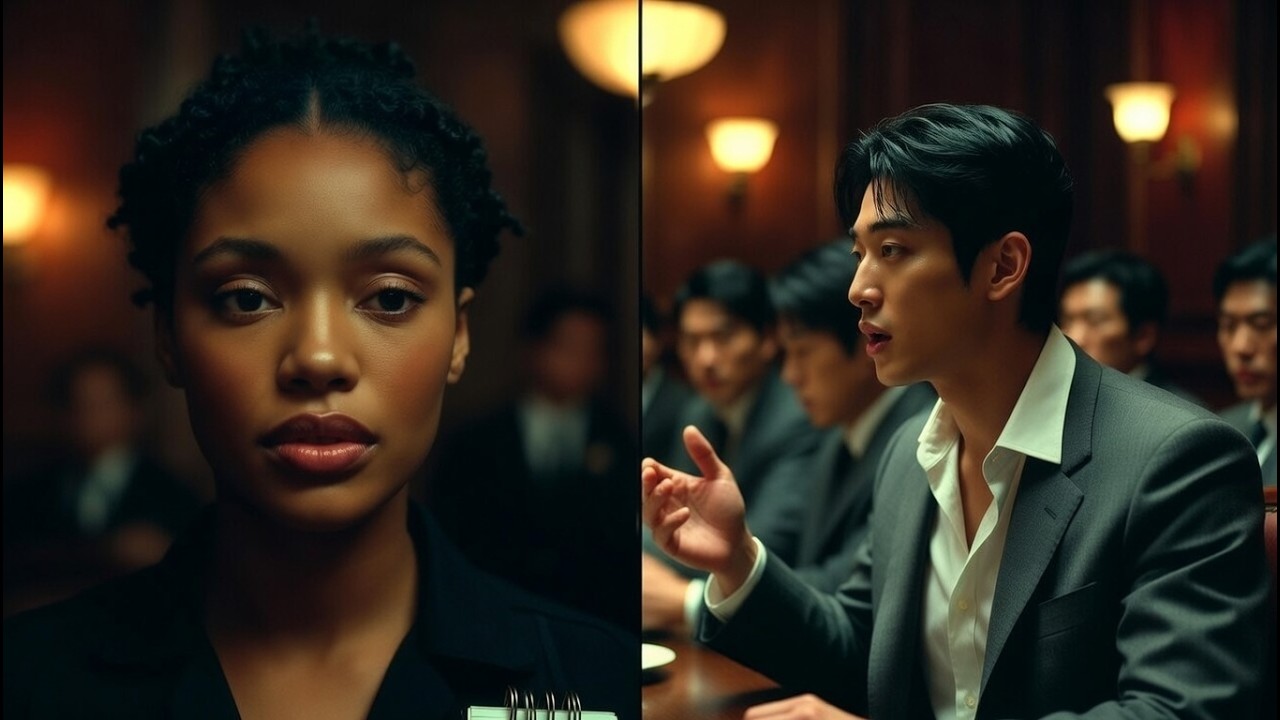 Korean Mafia Boss Mocked Her in 3 Languages — He Froze When She Answered in All of Them