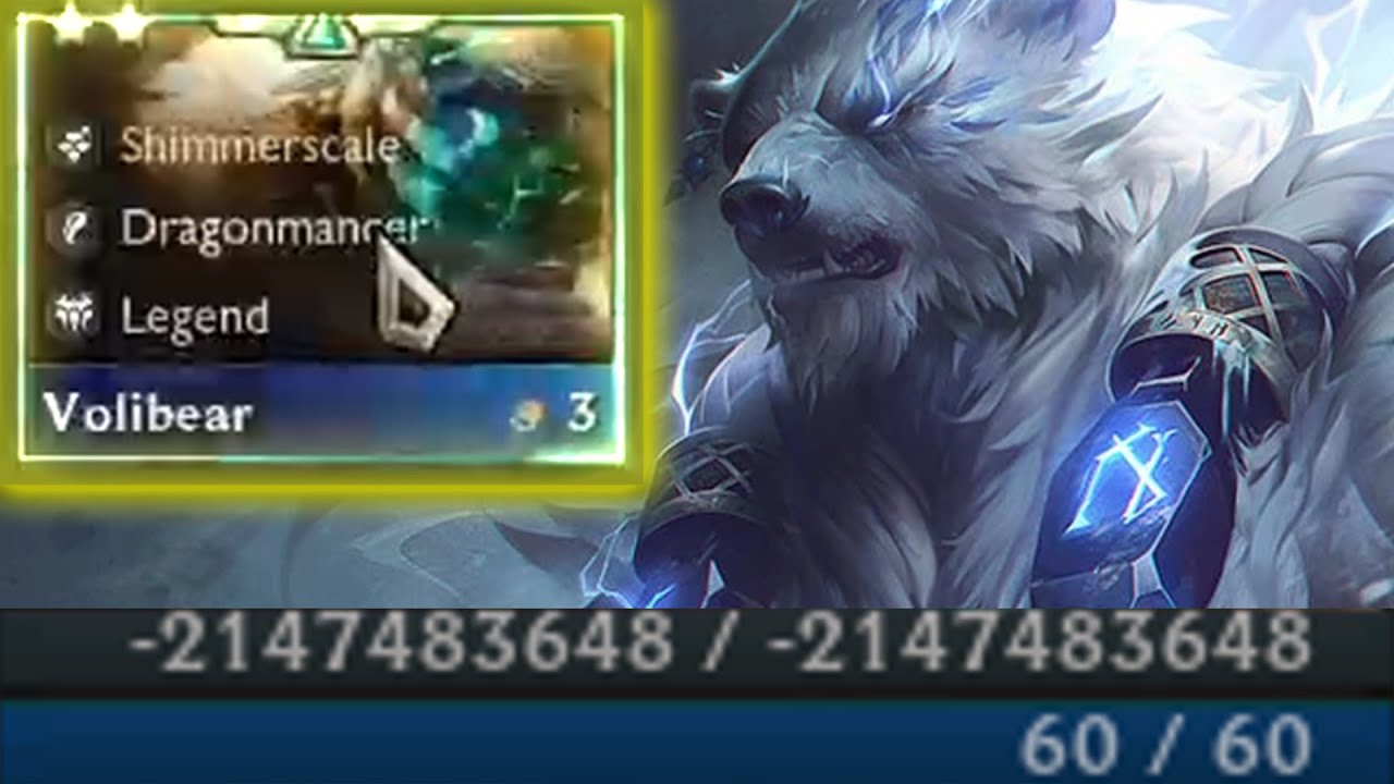 20M hp volibear bug! TFT set 7