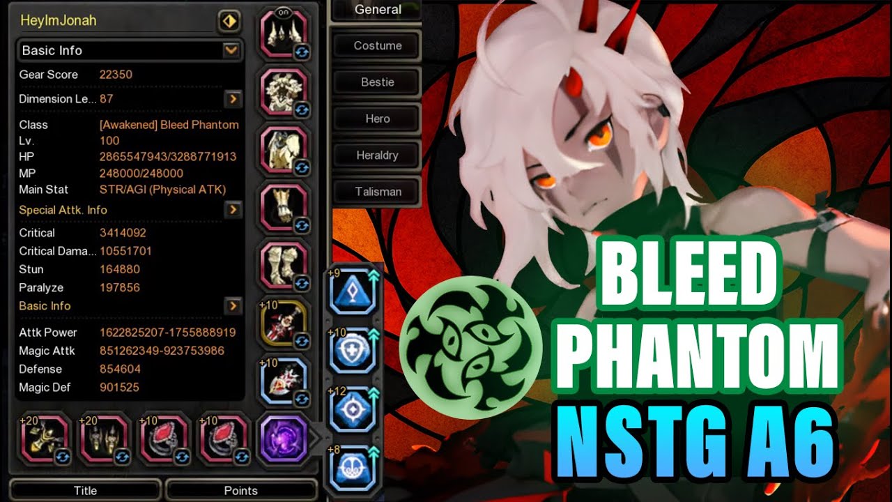 NSTG Ascension 6 Bleed Phantom | Dragon Nest SEA