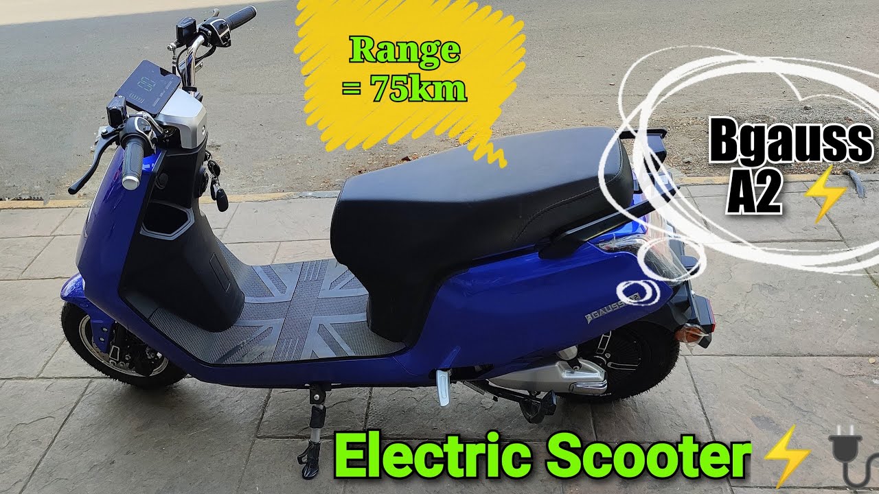 Bgauss A2 Electric Scooter 2021 Detailed Walk-around⚡🔌