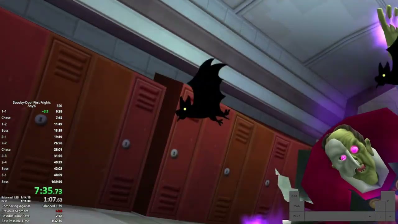 [Former WR] Scooby-Doo! First Frights any% Speedrun in 1:39:48 Loadless (1:40:15 RTA)