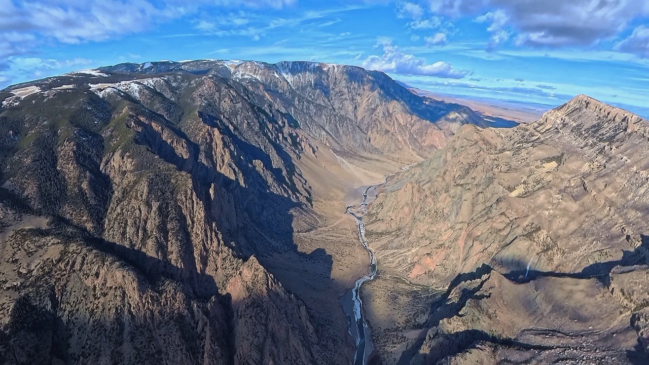 Clarks Fork Canyon, Wyoming.
