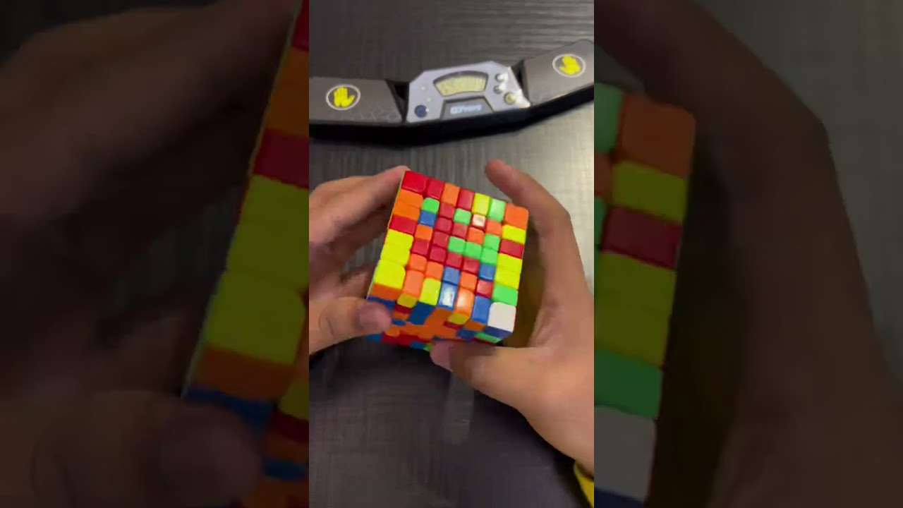 Solving 7x7 Rubik&rsquo;s Cube #shorts