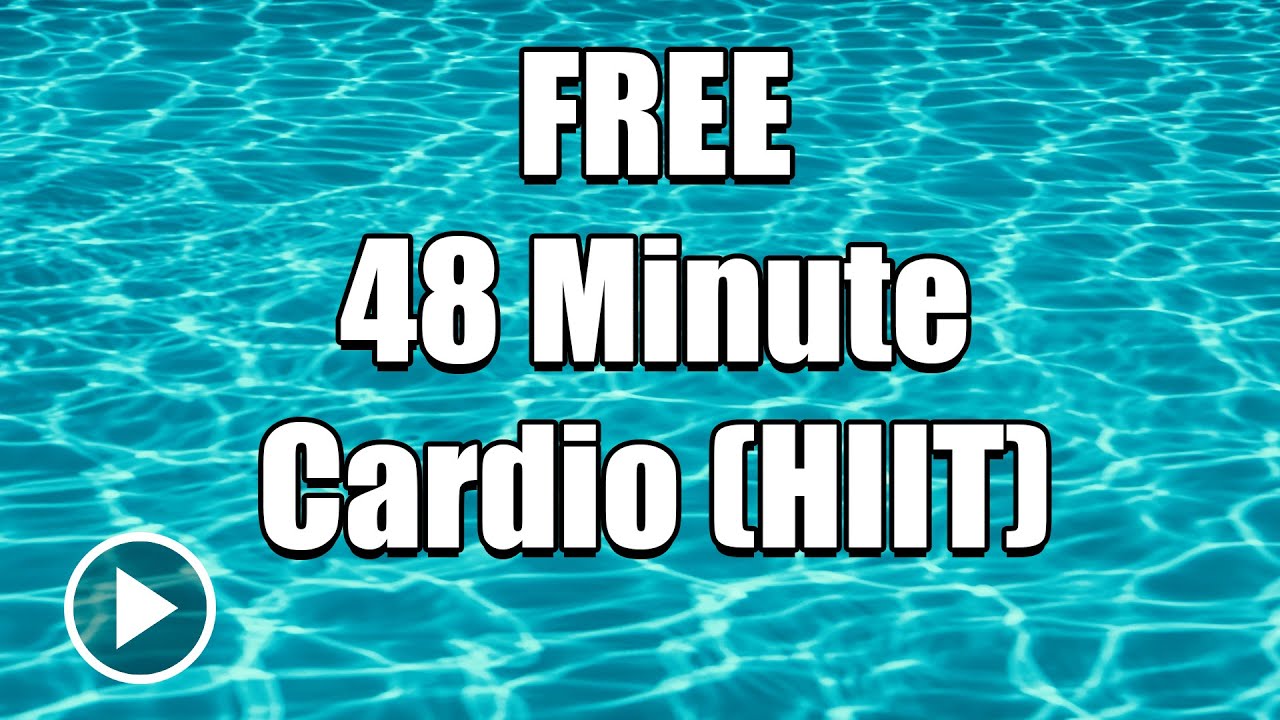 HIIT Water Workout  - FREE 48-MINUTE WATER WORKOUT