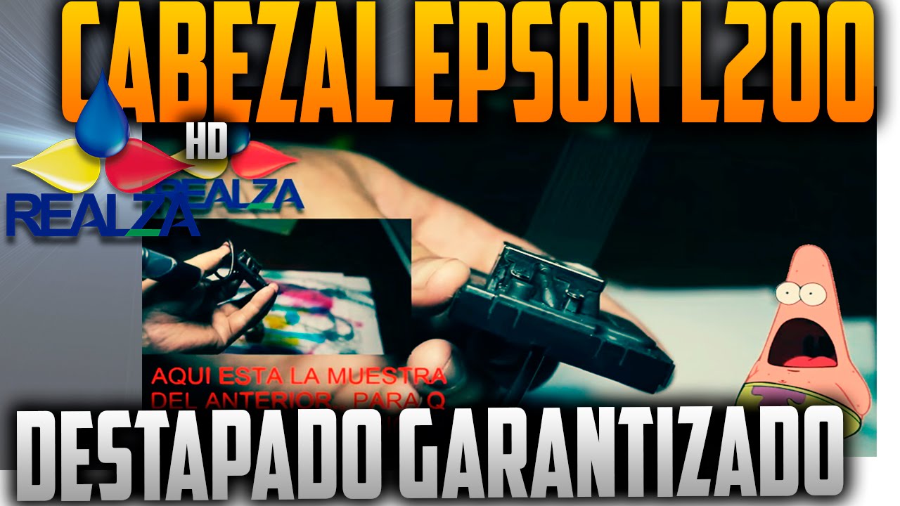 el mejor proceso para limpiar cabezal epson 1000%