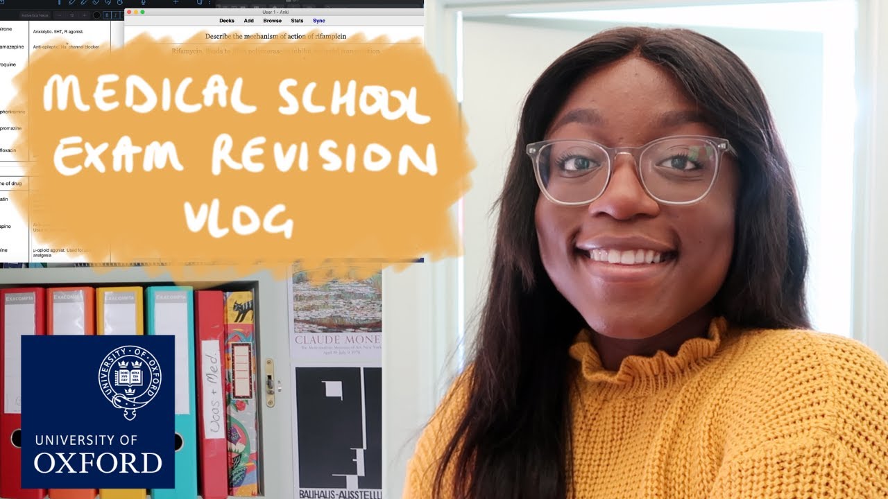 UNIVERSITY OF OXFORD vlog: revising for my medical school exams