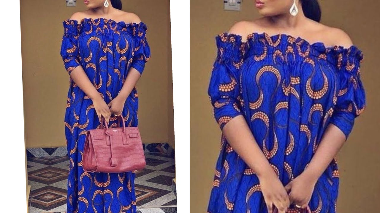 Off Shoulder Maxi Dress with Ruffles | Sewing Tutorial