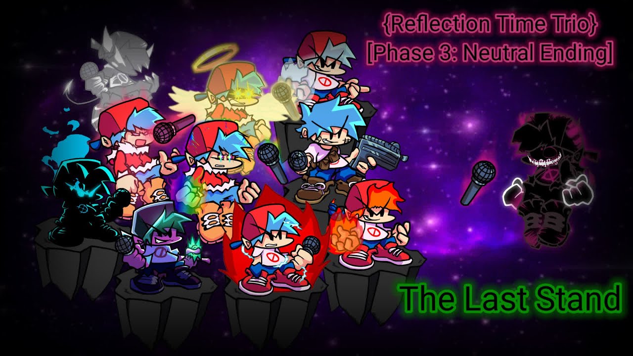 [Reflection Time Trio] Phase 3: The Last Stand [Former Time Trio but FNF Corruption] {Neutral End}