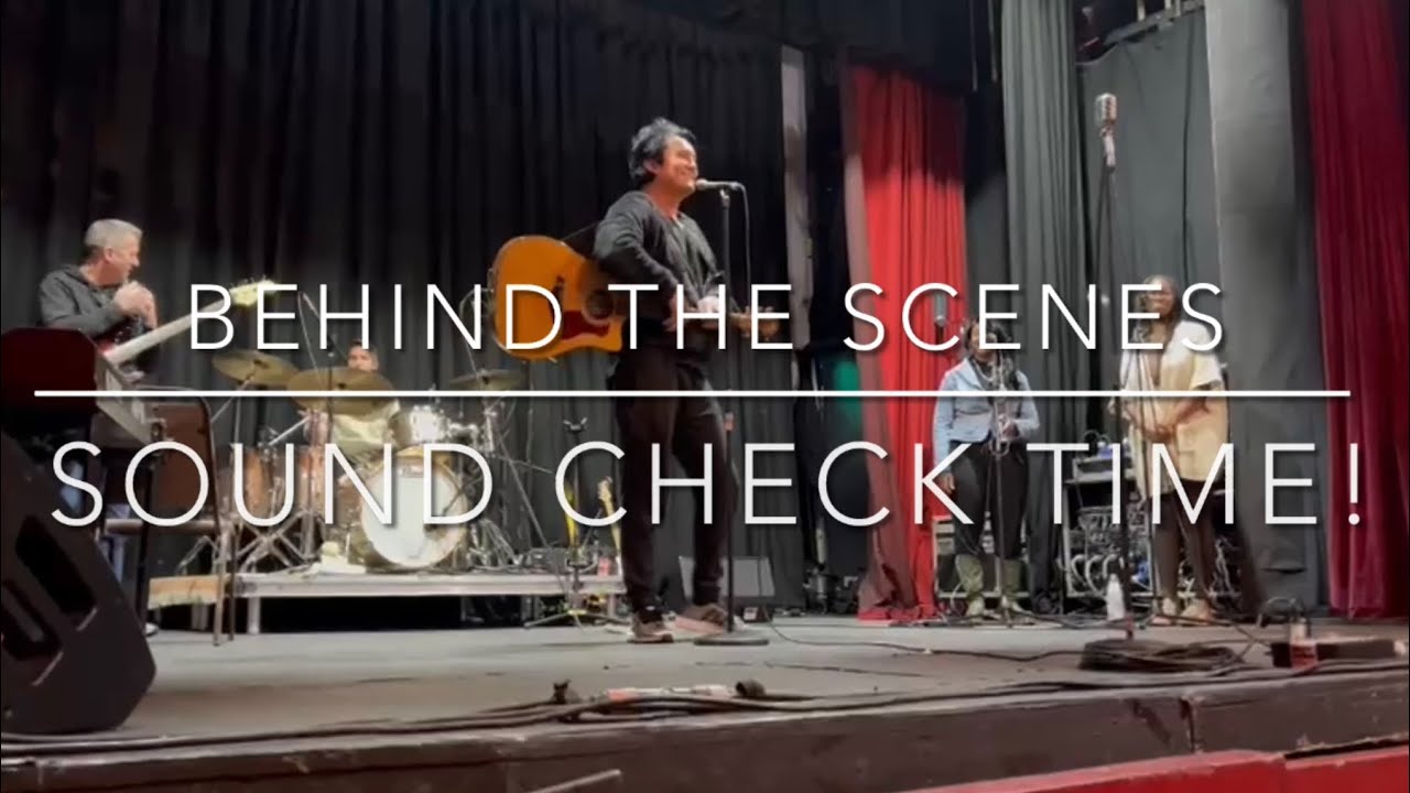 𝘽𝙀𝙉 𝙋𝙊𝙍𝙏𝙎𝙈𝙊𝙐𝙏𝙃 - Sound Check Vibes 😅 with ‘Bridge Over Troubled Water’ 🙃