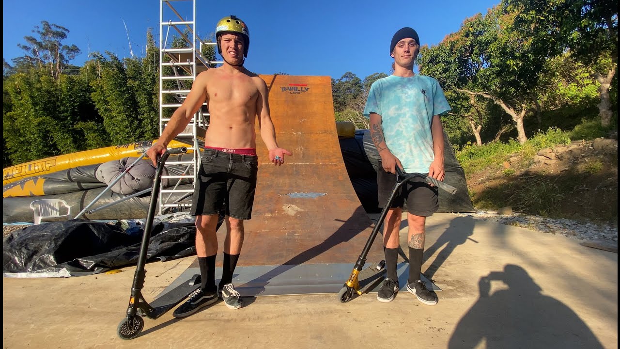 Ryan Williams VS Luke Burland | SCOOTER TRICK DICE!