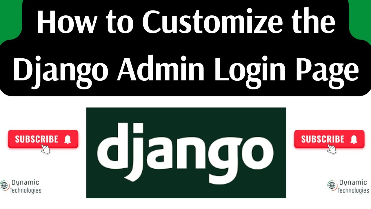 How to Customize the Django Admin Login Page || Remove Django default login page