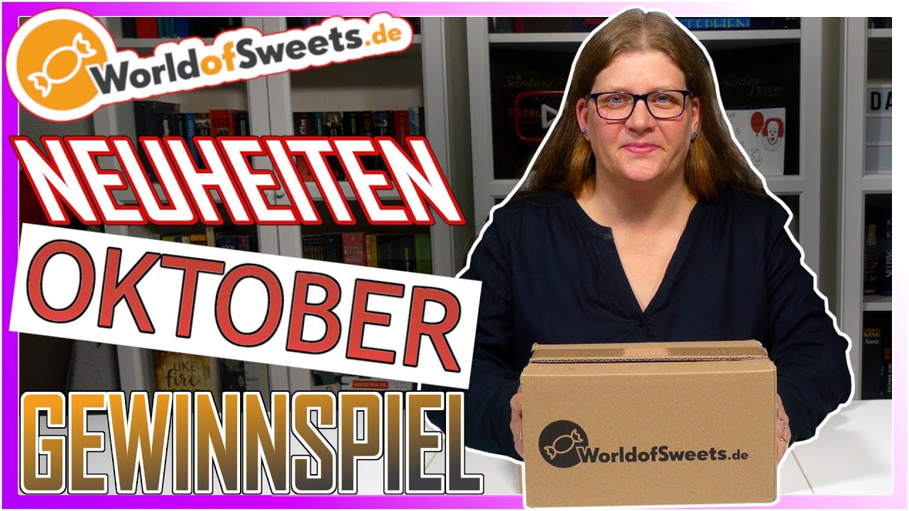 Neuheiten Box Oktober 2024 🎁 │ World of Sweets Unboxing + Gewinnspiel