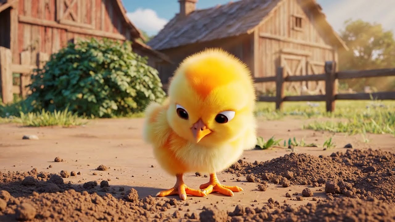 The Tiny Chick Who Found a Magical Seed That Grew Into a Miracle