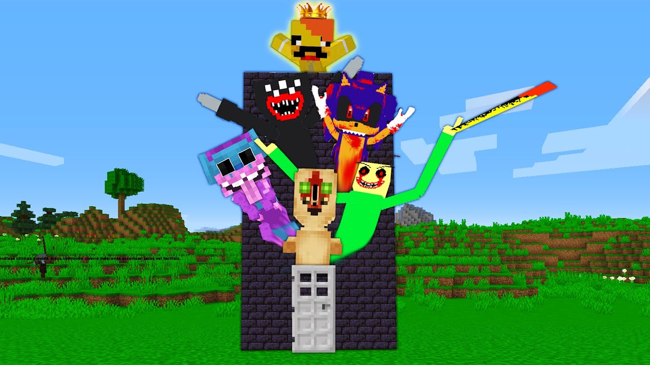 10층 괴물 건물 정복하기 [괴물탑] monster tower in minecraft
