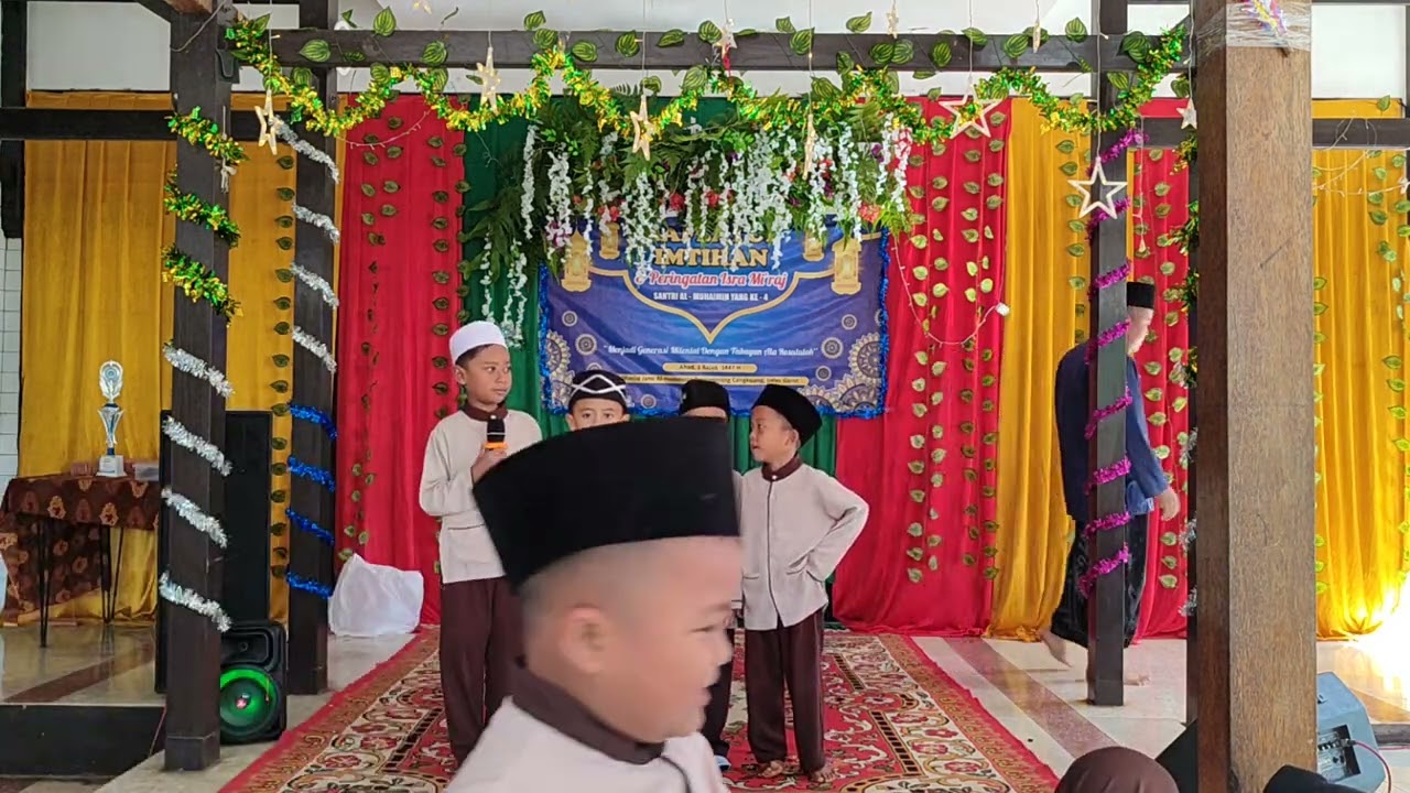 part 32 - Peringatan Isra Mi'raj Nabi besar Muhammad SAW & Imtihan santri Mesjid Al Muhaimin 2025