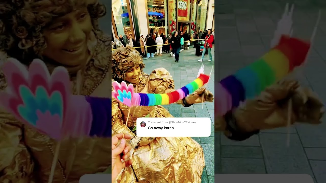 Chinese dragon for Golden woman statue #music #goldlady #busker #disney #goldenwomanstatue #trending
