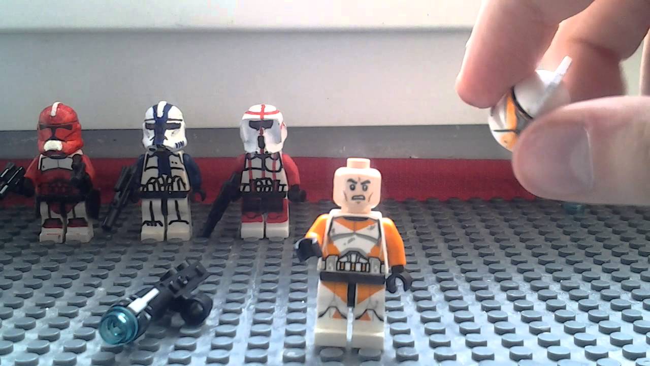Lego customs:star wars custom clones