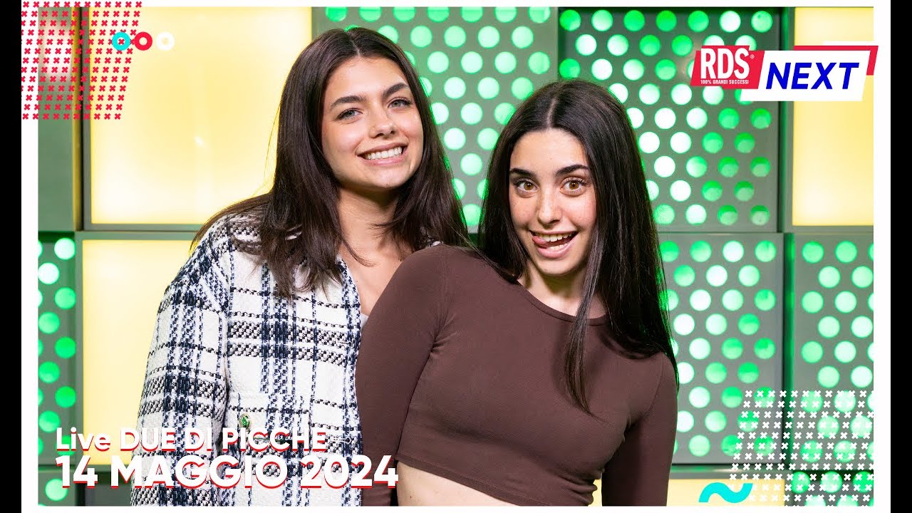 Iris e Alice consigliano come salutare i compagni di scuola - DUE DI PICCHE 14/05/2024