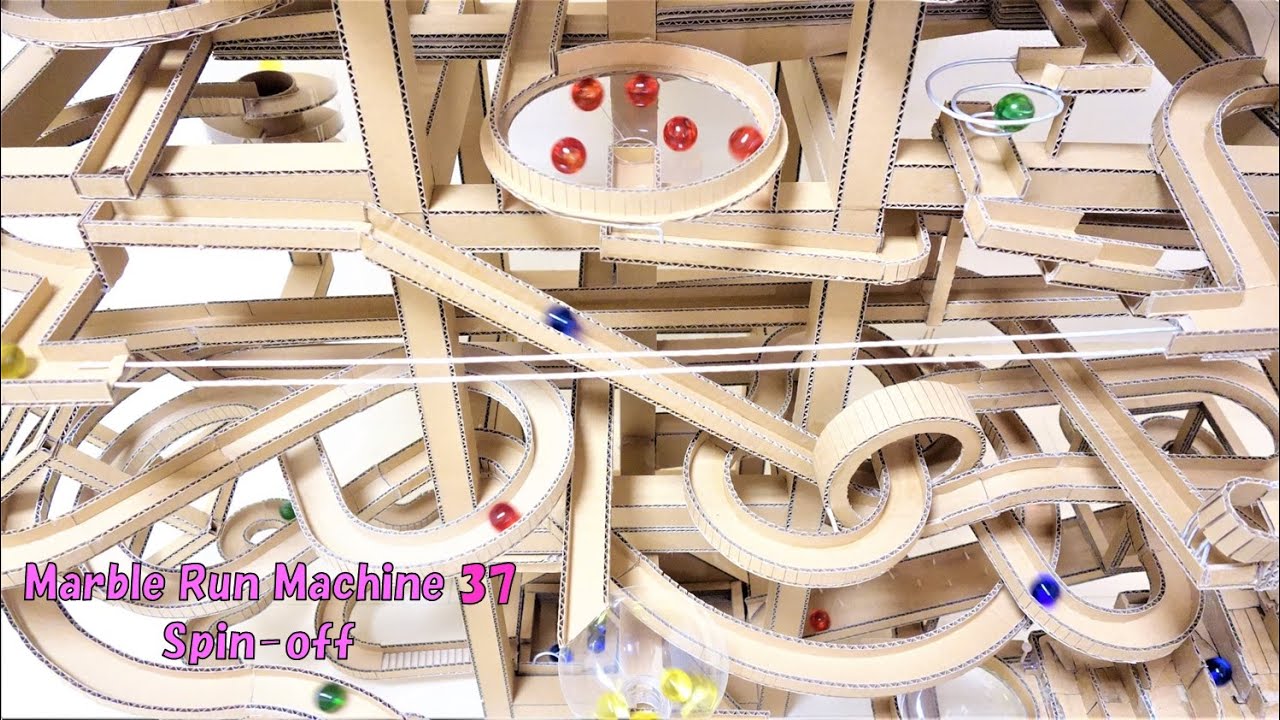 Marble Run Machine 37 Spin-Off  ビー玉コースター37 スピンオフ