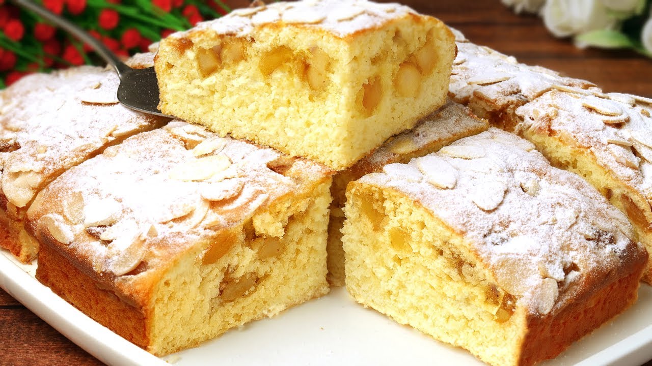 Лучше, чем Шарлотка! Яблочный пирог, который ВСЕГДА получается! Выпечка к чаю