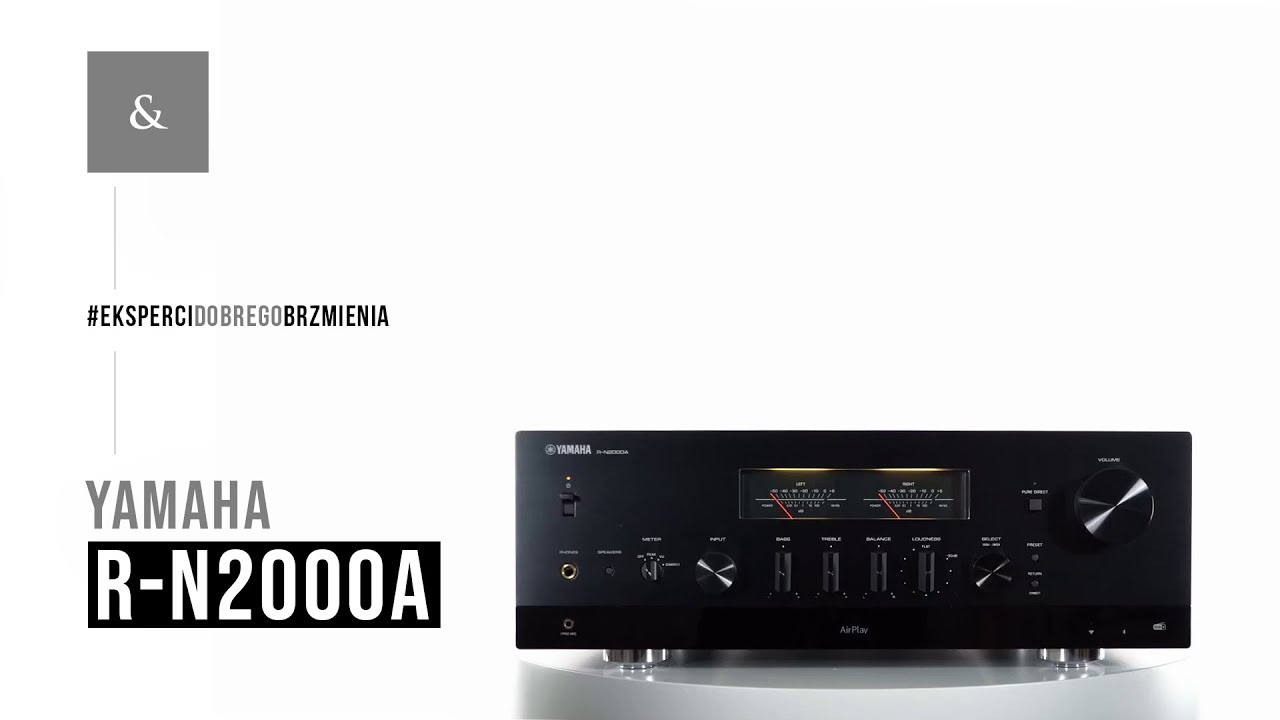 Amplituner stereo Yamaha MusicCast R-N2000A | prezentacja Top Hi-Fi