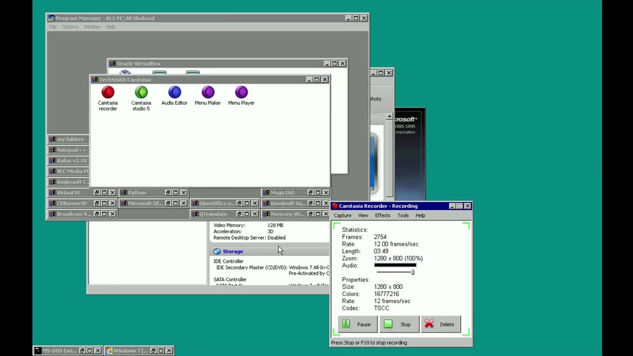 How to make Windows 7 look like Windows Vista on VirtualBox