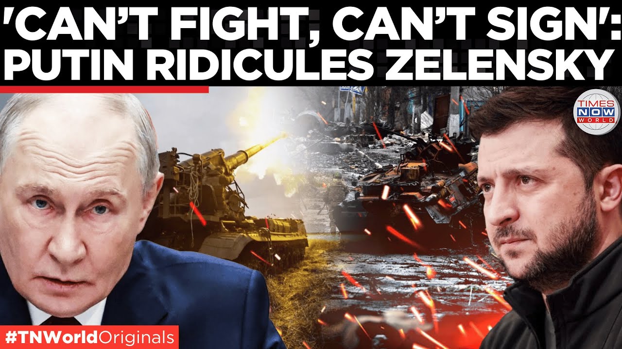 PUTIN’S SHOCKER: 'Army Is Failing, Kyiv’s Govt Illegitimate Peace Talks Pointless' | Times Now World