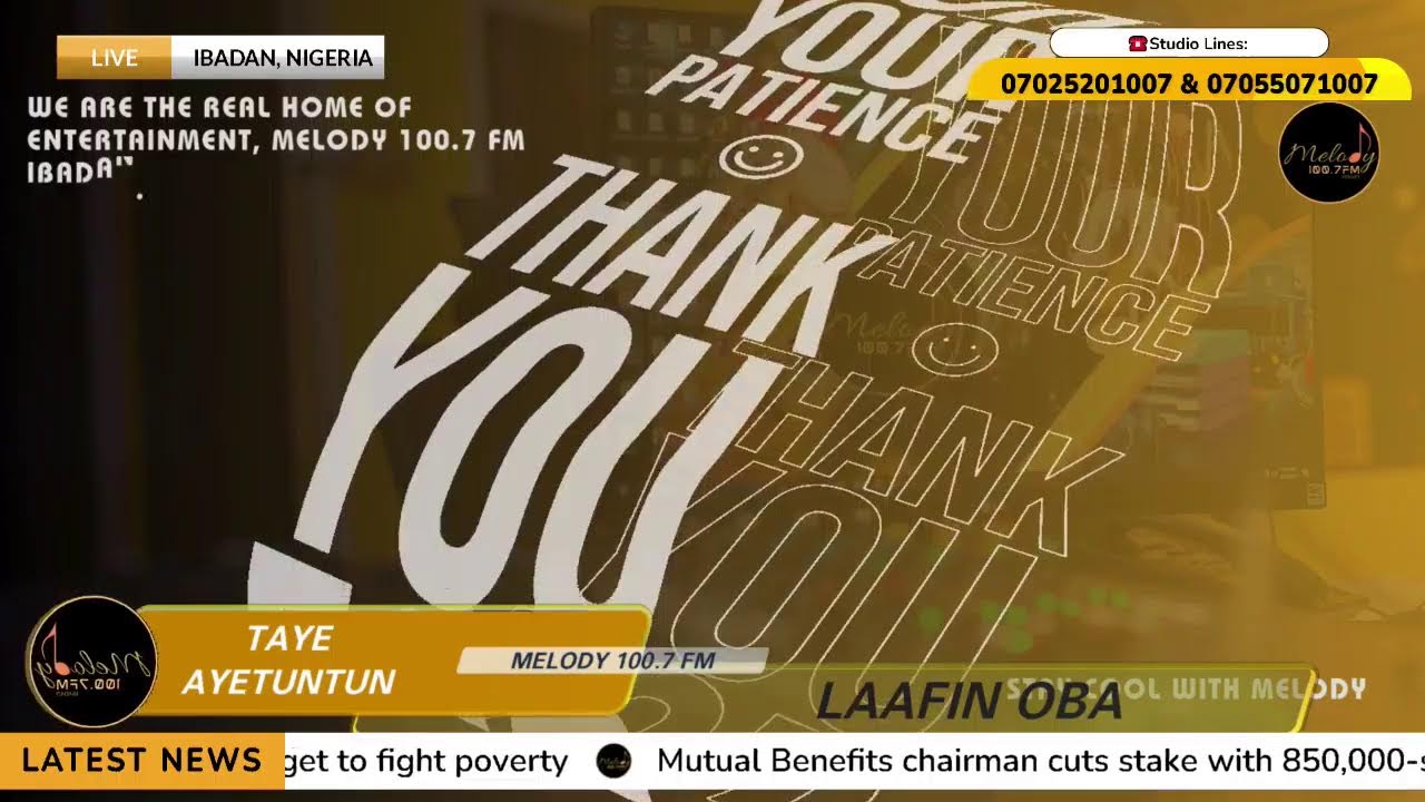 ''LAAFIN OBA'' PELU TAYE AYETUNTUN