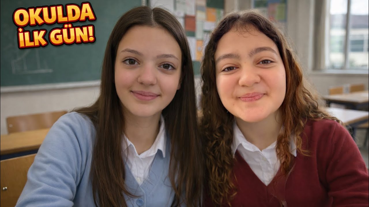 OKULUN İLK GÜNÜ VLOG 