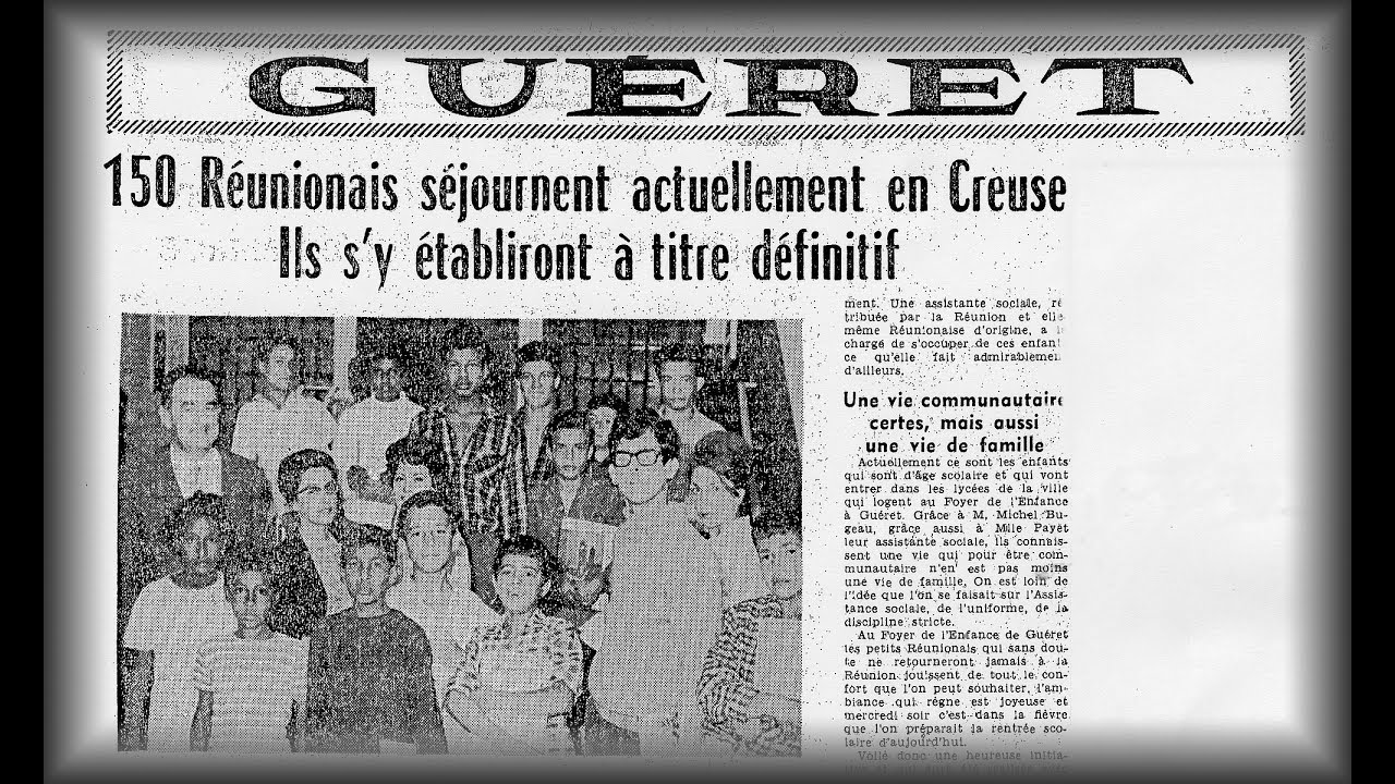 Réunionnais Le Populaire du Centre du 30-09-1966