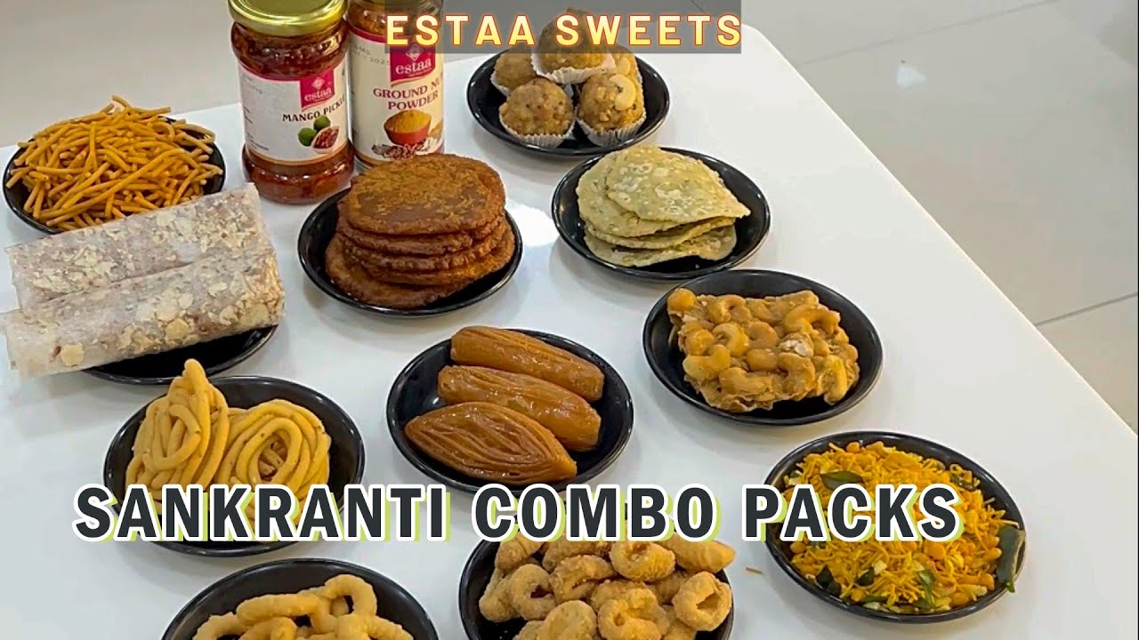 Sankranti Special Combo Packs | Estaa Sweets | Bangalore #andhrasweet #estaasweetsindia
