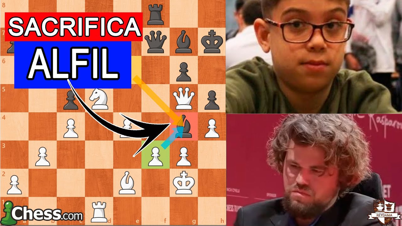Faustino Oro enfrenta al NUMERO UNO MUNDIAL Magnus Carlsen!