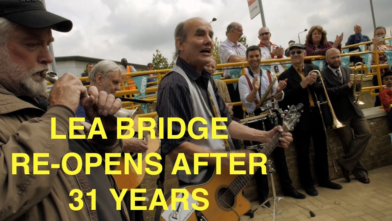 Lea Bridge Station Re-Opening Ceremony Leyton London