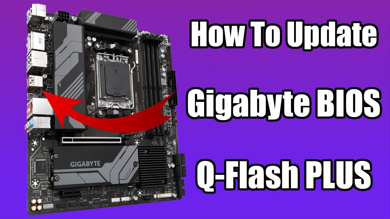 Как обновить BIOS Gigabyte с помощью Q-Flash PLUS - B650M DS3H