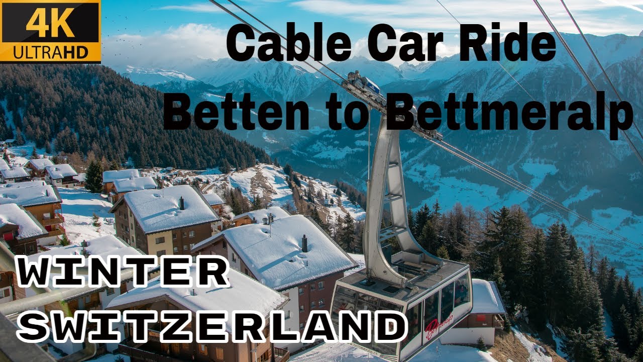 🇨🇭Best Places to Visit in Switzerland during Winter || Betten to Bettmeralp Part 2 || Valais