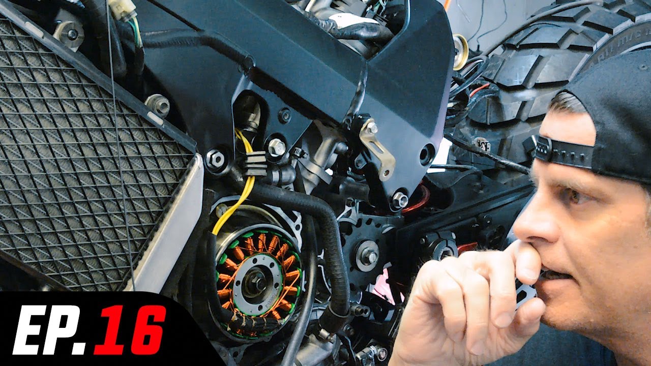 HONDA CBR/VFR800 HYBRID PROJECT - New Electronics