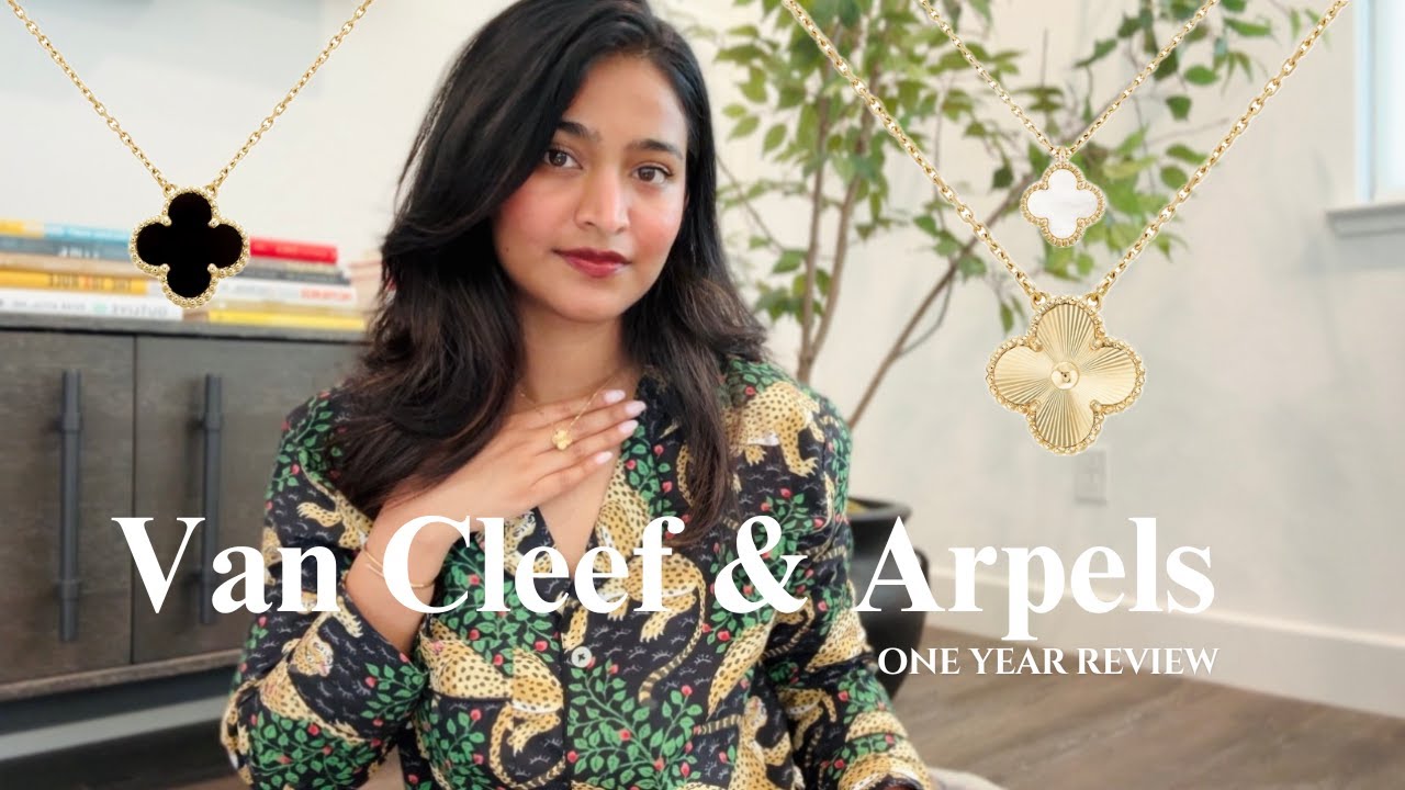 Обзор ожерелья Alhambra Guilloche от Vancleef And Arpels: плюсы и минусы | Пуджа Редди