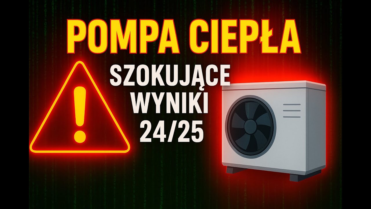 Prawda o zużyciu energii przez pompę ciepła - cały sezon 2024 / 2025