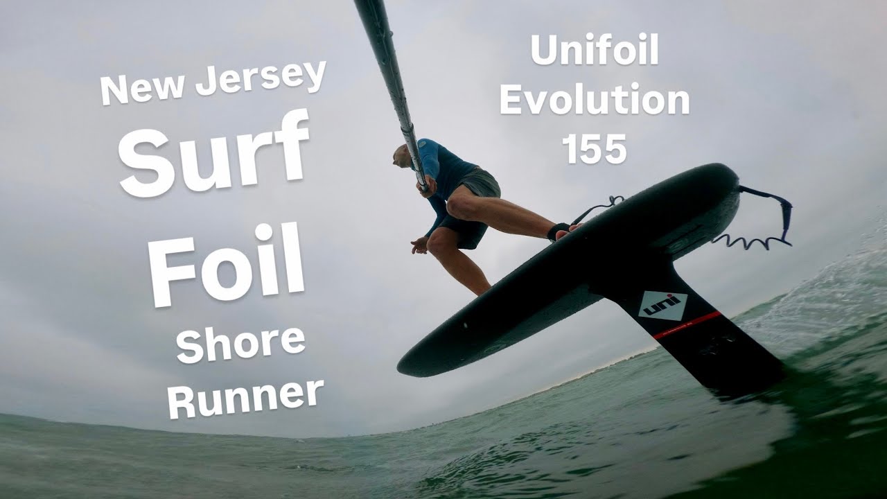 Prone Foil Shore Runner | Unifoil Evolution 155 | New Jersey 4K