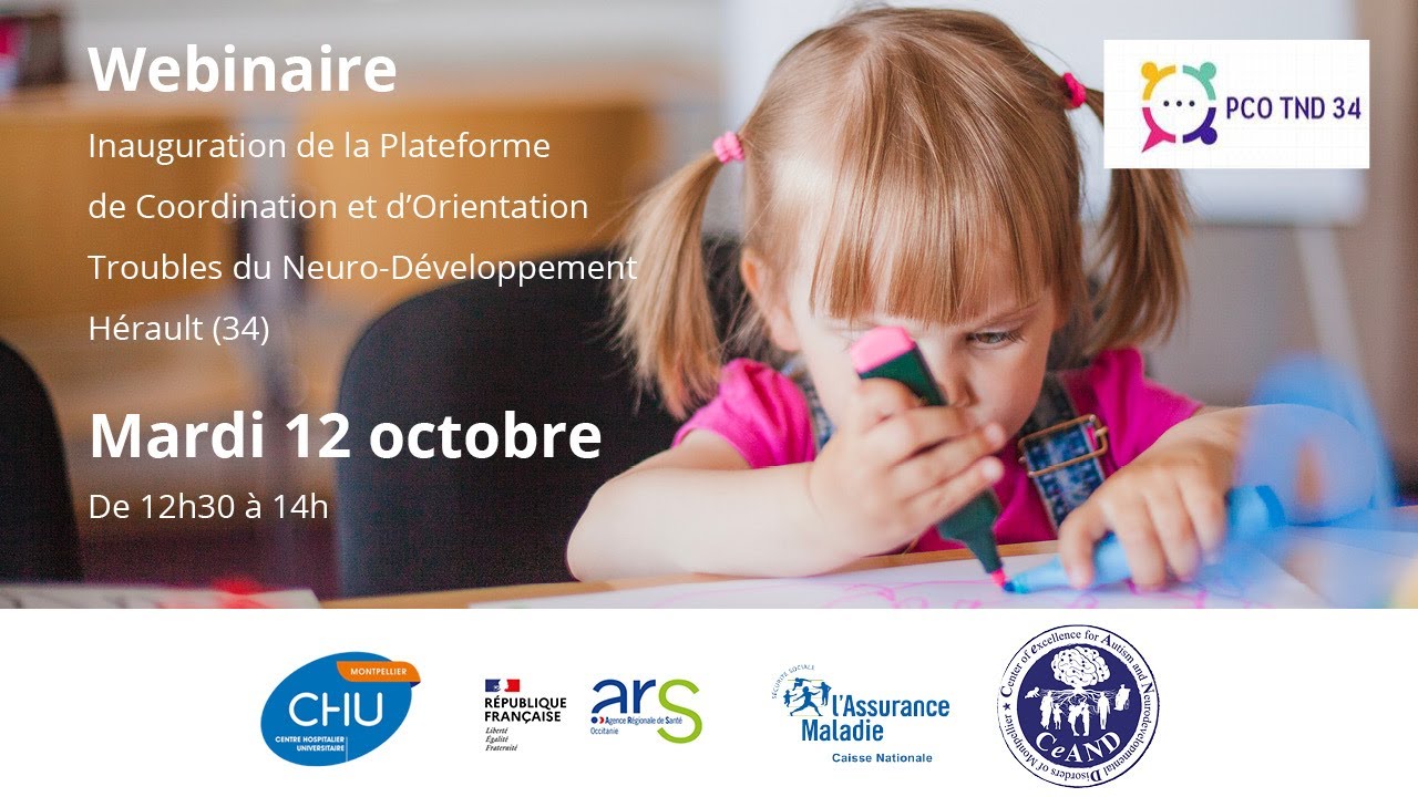 Webinaire inaugural de la PCO TND 34