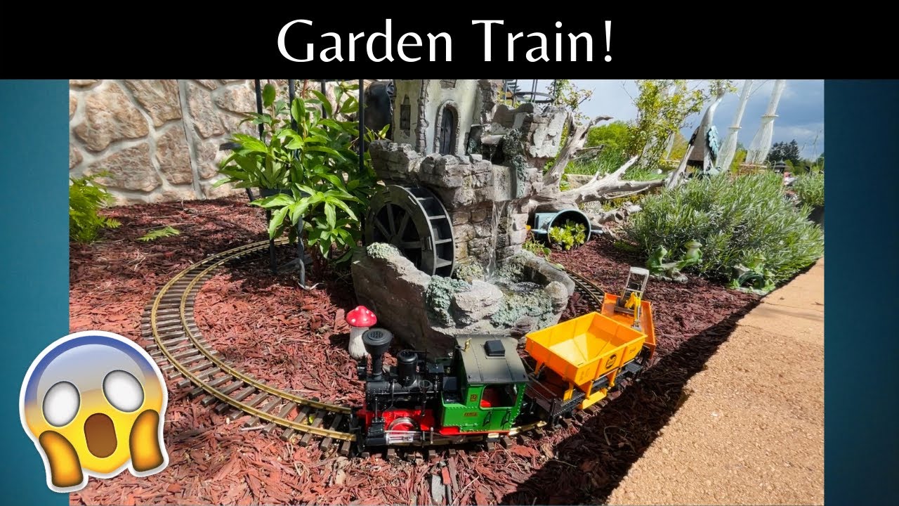 LGB G-Scale Outdoor Garden Train! Unboxing & Setup!!