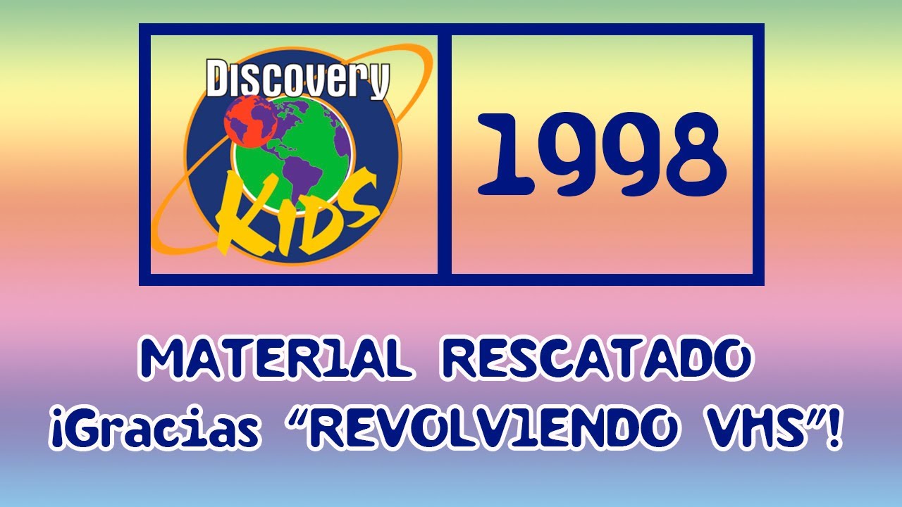 Material juvenil de Discovery Kids 1998 RESCATADO