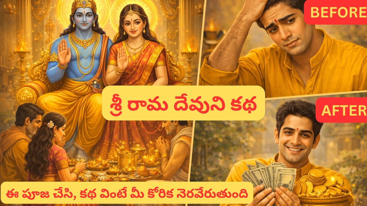 శ్రీ రామ వ్రత మహిమ | ఈ కథ వింటే జీవితం మారుతుంది | #SriRama #RamaDevuniKatha #BhakthiKathalu