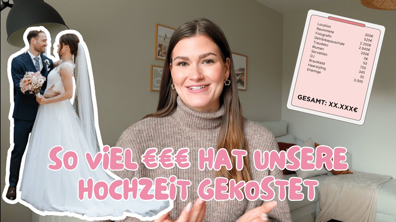 Hochzeit unter 20.000€ - so viel haben wir bezahlt💍