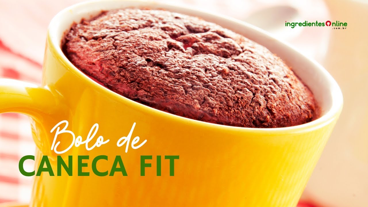 Bolo de Caneca Fit em 3 versões da Mariele Francisca 😋