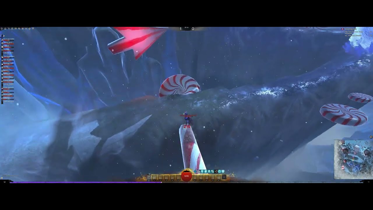 Guildwars 2 Wintersday Jumping Puzzle with Superspeed